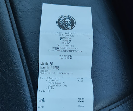 Photo of Sultan - Gyros Wraps & Boxes - Southampton - 190 Burgess Rd, Southampton SO16 3AY